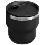 Tazza termica impilabile a doppia parete in acciaio inox 295 ml Stanley color nero terza vista posteriore