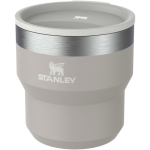 Tazza termica impilabile a doppia parete in acciaio inox 295 ml Stanley color grigio
