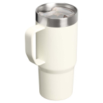 Tazza termica con coperchio antirovesciamento e doppia parete 473ml Stanley color beige seconda vista posteriore