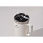 Tazza termica con coperchio antirovesciamento e doppia parete 473ml Stanley color beige