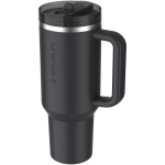 Bicchiere termico Stanley da 1,18 L con cannuccia richiudibile antigoccia color nero