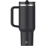 Bicchiere termico Stanley da 1,18 L con cannuccia richiudibile antigoccia color nero terza vista posteriore