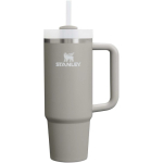 Bicchiere termico Stanley da 890 ml con coperchio girevole e cannuccia riutilizzabile color grigio