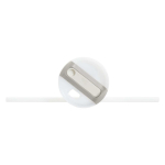 Bicchiere termico Stanley da 890 ml con coperchio girevole e cannuccia riutilizzabile color grigio vista dettaglio 2