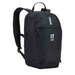 Zaino compatto Thule da 12 L per l'uso quotidiano con dettagli riflettenti vista area di stampa
