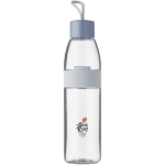 Borraccia ermetica con laccetto integrato 700ml Mepal color blu vista con stampa tampografica
