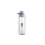 Borraccia con coperchio ribaltabile antigoccia 900ml Mepal color blu vista con stampa tampografica