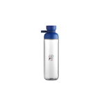 Borraccia con coperchio ribaltabile antigoccia 900ml Mepal color azzurro pastello vista con stampa tampografica