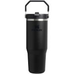 Bicchiere termico Stanley 890ml con cannuccia pieghevole antigoccia color nero