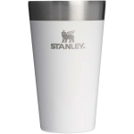 Bicchiere impilabile a doppia parete con isolamento sottovuoto 470ml Stanley color bianco