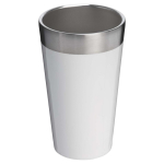 Bicchiere impilabile a doppia parete con isolamento sottovuoto 470ml Stanley color bianco seconda vista posteriore