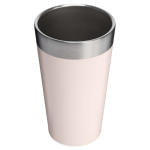 Bicchiere impilabile a doppia parete con isolamento sottovuoto 470ml Stanley color rosa chiaro