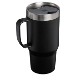 Tazza termica in acciaio inox con coperchio anti-schizzo 710ml Stanley color nero seconda vista posteriore