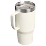 Tazza termica in acciaio inox con coperchio anti-schizzo 710ml Stanley color beige seconda vista posteriore