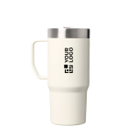 Tazza termica in acciaio inox con coperchio anti-schizzo 710ml Stanley vista area di stampa