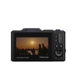 Fotocamera digitale Prixton 64 MP con schermo IPS ribaltabile da 3'' color nero seconda vista posteriore