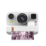 Fotocamera istantanea per bambini con stampa e batteria da 1.300 mAh Prixton color bianco terza vista frontale