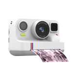 Fotocamera istantanea per bambini con stampa e batteria da 1.300 mAh Prixton color bianco seconda vista con laterale