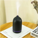 Umidificatore Prixton con luce LED a 7 colori e timer color nero immagine stile di vita