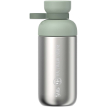 Borraccia con doppia apertura e tappo a vite 500ml Mepal color verde mela vista con logo stampato 2