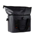 Borsa frigo portatile con chiusura arrotolabile e isolante Nordic Drift 22L color nero quarta vista