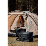 Borsa frigo portatile grande con fodera antigoccia Nordic Drift Storm 20L color nero vista ambiente