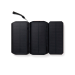 Powerbank solare pieghevole con ricarica rapida Nordic Drift Titan 10000mAh color nero seconda vista