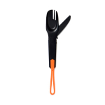 Posate 4 in 1 da esterno in acciaio inox Nordic Drift Trail color nero seconda vista
