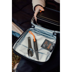 Posate 4 in 1 da esterno in acciaio inox Nordic Drift Trail color nero vista ambiente 2