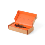 Multitool portachiavi in acciaio inox Nordic Drift Adventure color nero seconda vista con scatola