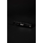 Multitool con 12 funzioni e moschettone Nordic Drift Adventure color nero vista con logo