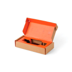 Multitool con 12 funzioni e moschettone Nordic Drift Adventure color nero seconda vista con scatola