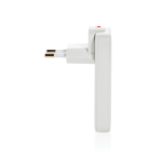 Caricatore piatto ultrafine con spine da viaggio e USB-C 65W color bianco quinta vista