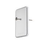 Powerbank magnetico QI2.2 ultrasottile in alluminio riciclato 5000 mAh color argento vista 12