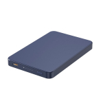 Power bank magnetico ecologico con ricarica wireless 15W 5000 mAh color blu