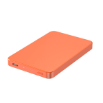 Power bank magnetico ecologico con ricarica wireless 15W 5000 mAh color arancione