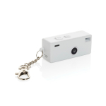 Fotocamera istantanea stile portachiavi con schermo a colori e USB-C 720P color bianco