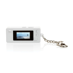 Fotocamera istantanea stile portachiavi con schermo a colori e USB-C 720P color bianco quarta vista