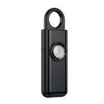 Allarme personale intelligente con luce e ricarica USB-C 150 dB color nero