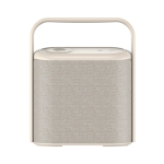 Altoparlante wireless compatto con microfono integrato 10W color beige seconda vista