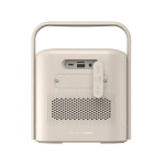 Altoparlante wireless compatto con microfono integrato 10W color beige terza vista
