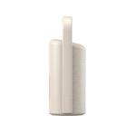 Altoparlante wireless compatto con microfono integrato 10W color beige quarta vista