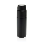 Thermos con tazza integrata antigoccia e isolamento sottovuoto 500 ml color nero