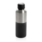 Bottiglia ermetica con manico e tappo a vite antigoccia 750 ml color nero