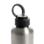 Bottiglia ermetica con manico e tappo a vite antigoccia 750 ml color nero sesta vista