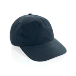 Cappellino a 5 pannelli in nylon riciclato leggero e traspirante color blu mare