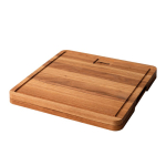 Set formaggi con tagliere in rovere europeo Boska 29 x 29 cm color marrone seconda vista