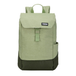 Zaino urbano con scomparto per laptop Thule Lithos 14'' 16L color verde terza vista