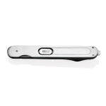 Cavatappi in acciaio inox con meccanismo verticale PushPull AdHoc color grigio seconda vista
