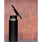 Borraccia termica con anello magnetico per cellulare MagSafe® 710 ml Ringo Pro color nero vista ambiente 3